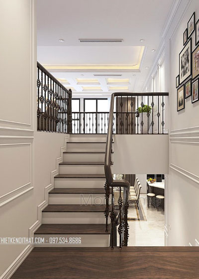 Cầu thang cổ điển CT - 001