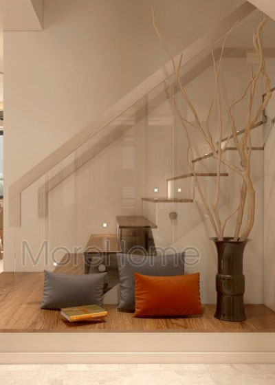 Cầu thang sắt hiện đại CT - 023