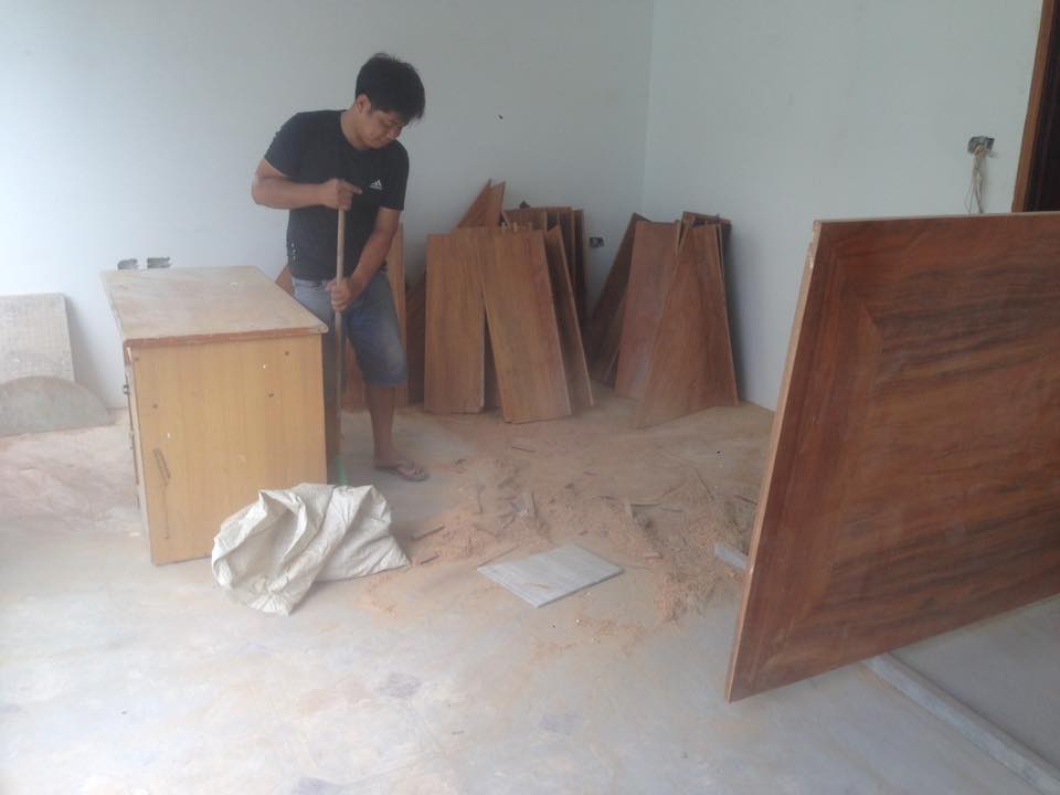 Thi công cầu thang tại Thanh Lương - Hà Nội