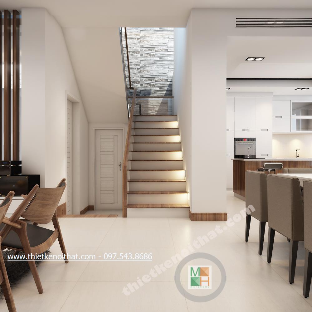 Cầu thang gỗ công nghiệp Morehome cau-thang-go-cong-nghiep-morehome