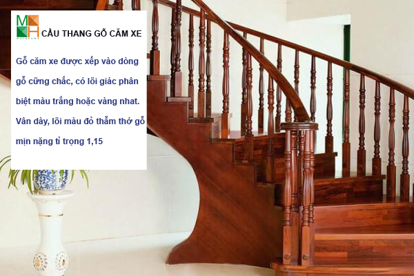 Cách chọn cầu thang gỗ cho biệt thự đẹp sang mà tiện dụng