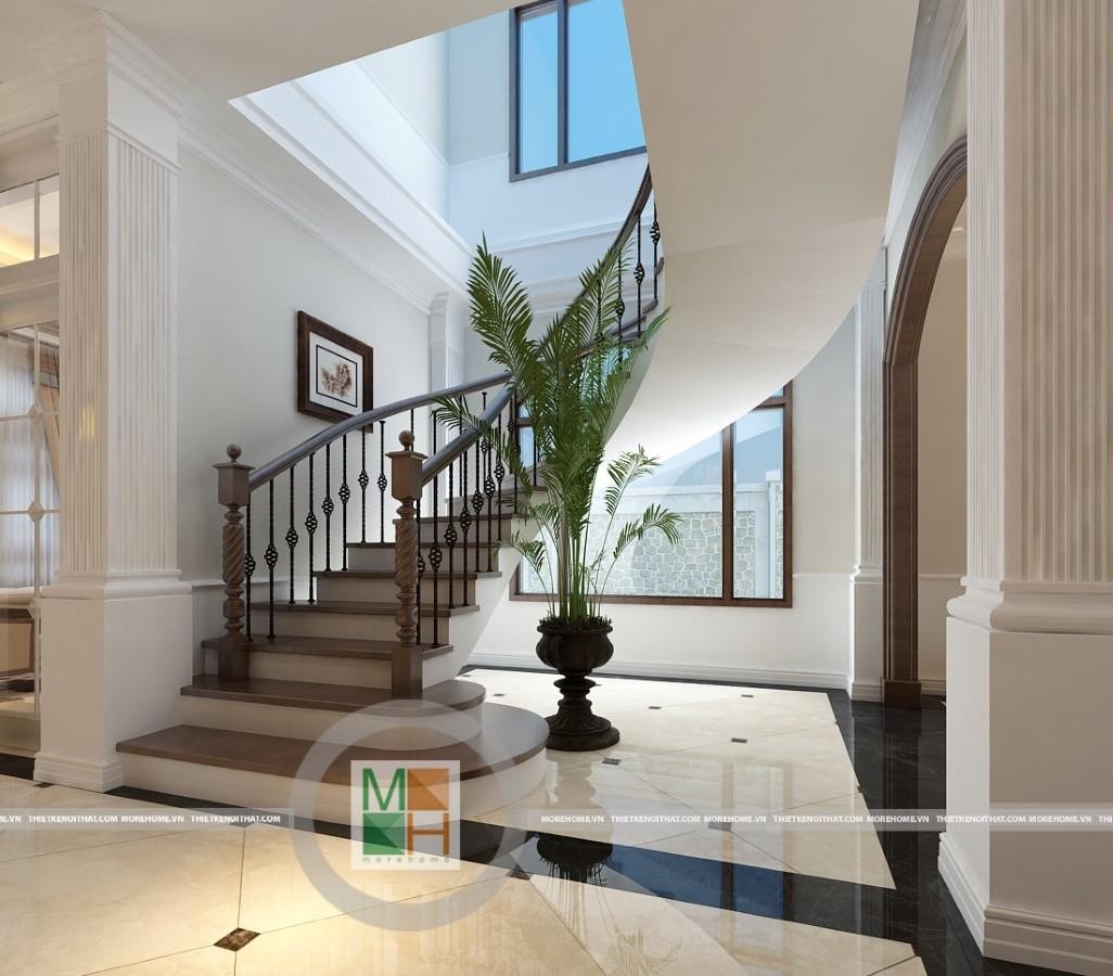 Làm đẹp với cầu thang kết hợp giếng trời Morehome - nâng tầm kiến trúc nhà Làm đẹp với cầu thang kết hợp giếng trời Morehome - nâng tầm kiến trúc nhà